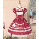 Mademoiselle Pearl Bow Rabbit Tops Blouses Aprons Skirts JSKs and Ops(Reservation/Full Payment Without Shipping)